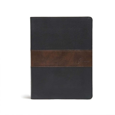 CSB Spurgeon Study Bible, Black/Brown Leathertouch(r): Study Notes, Quotes, Sermons Outlines, Easy-To-Read Font Holman Bibles