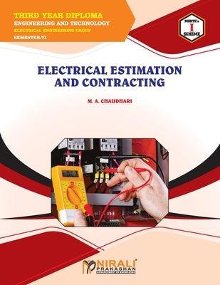 Electrical Estimation and Contracting (22627) Paperback Nirali Prakashan