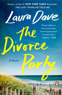 Paperback of The Divorce Party by Penguin Books featuring a colorful cover with celebratory illustrations.