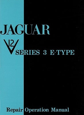 Jaguar E-Type V12 Ser 3 Wsm by Brooklands Books