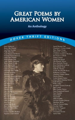 Great Poems by American Women: An Anthology Paperback Dover Publications