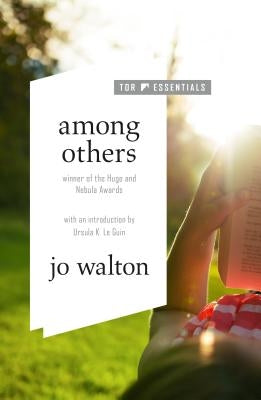 Cover of the book "Among Others" by Tor Books featuring a mystical forest scene with a young girl and swirling lights.