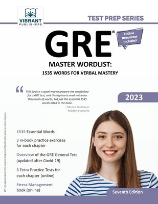 GRE Master Wordlist: 1535 Words for Verbal Mastery by Publishers, Vibrant