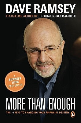 Cover of "More Than Enough: The Ten Keys to Changing Your Financial Destiny" by Penguin Books, featuring a colorful design.