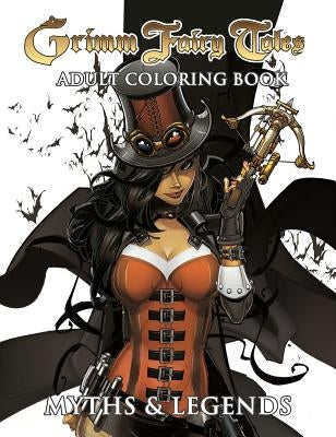 Grimm Fairy Tales Adult Coloring Book Myths & Legends by Zenescope