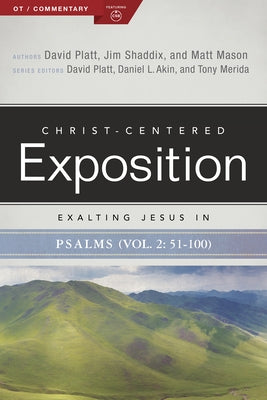 Exalting Jesus in Psalms 51-100 Paperback Holman Reference
