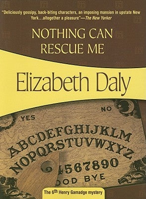 Nothing Can Rescue Me Paperback Felony & Mayhem