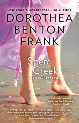 Shem Creek paperback novel by Berkley Books featuring cover art of a scenic coastal creek and nature scene.