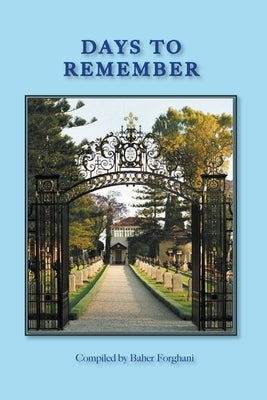 Days to Remember Paperback Baha'i Publications Australia