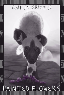 Paperback book titled Painted Flowers by Independently Published featuring colorful flower illustrations on the cover.