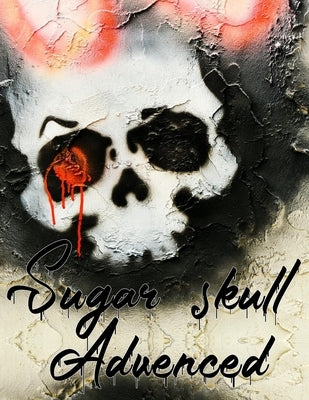 Gothic sugar skull coloring book for adults featuring modern designs and creative candy illustrations, paperback edition.