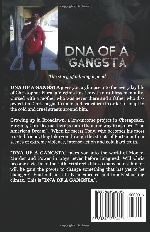 DNA of a Gangsta - SureShot Books Publishing LLC