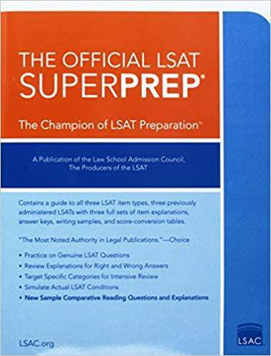 The Official LSAT SuperPrep - SureShot Books Publishing LLC