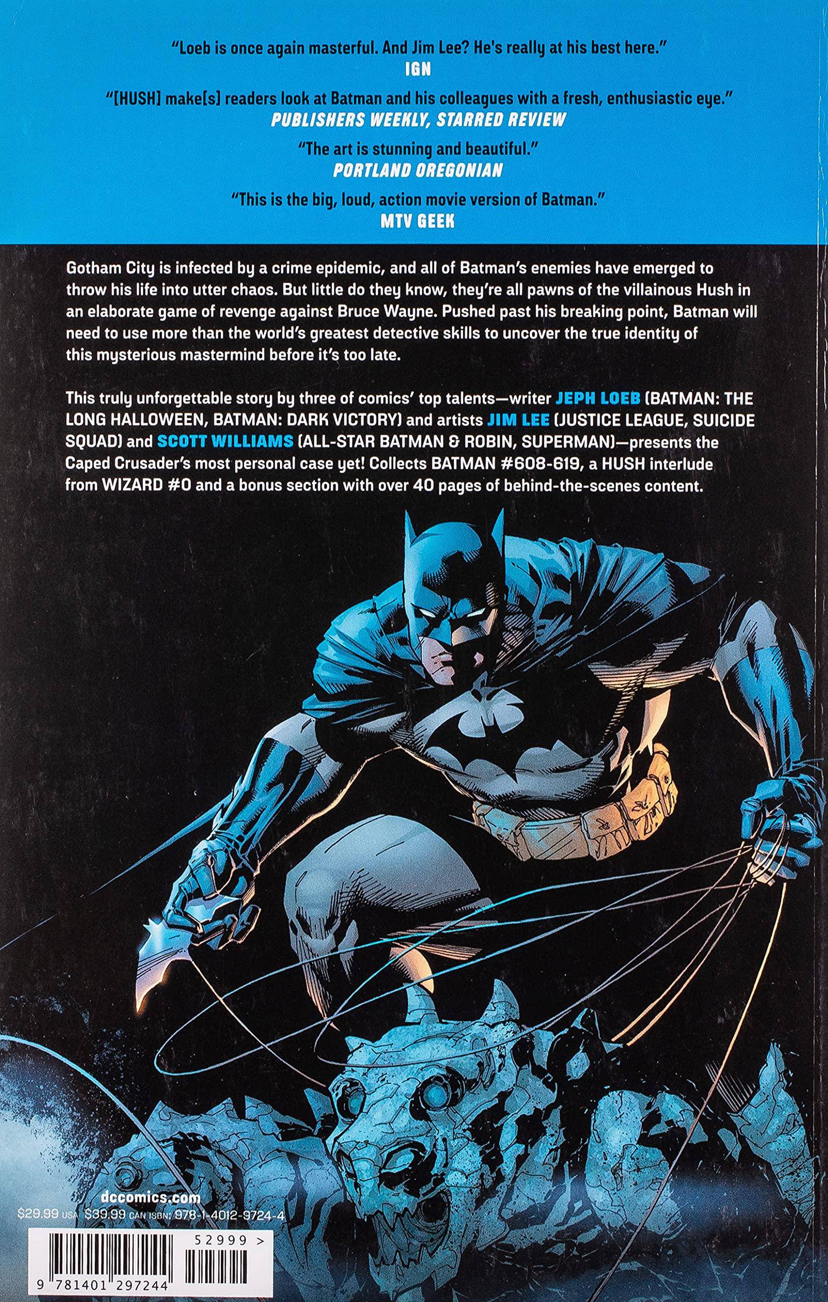 Batman: Hush (New Edition) - SureShot Books Publishing LLC