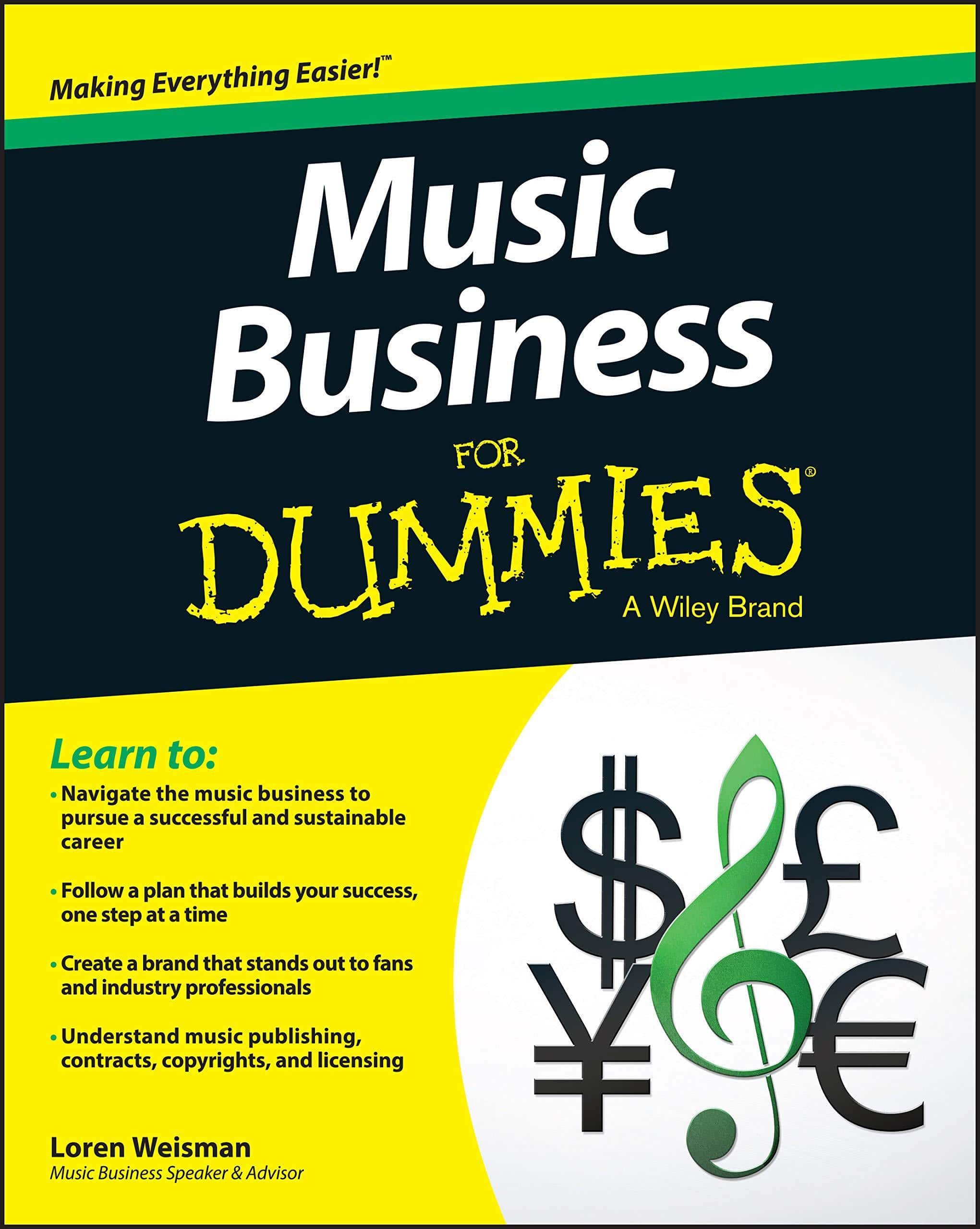 Music Business For Dummies - SureShot Books Publishing LLC
