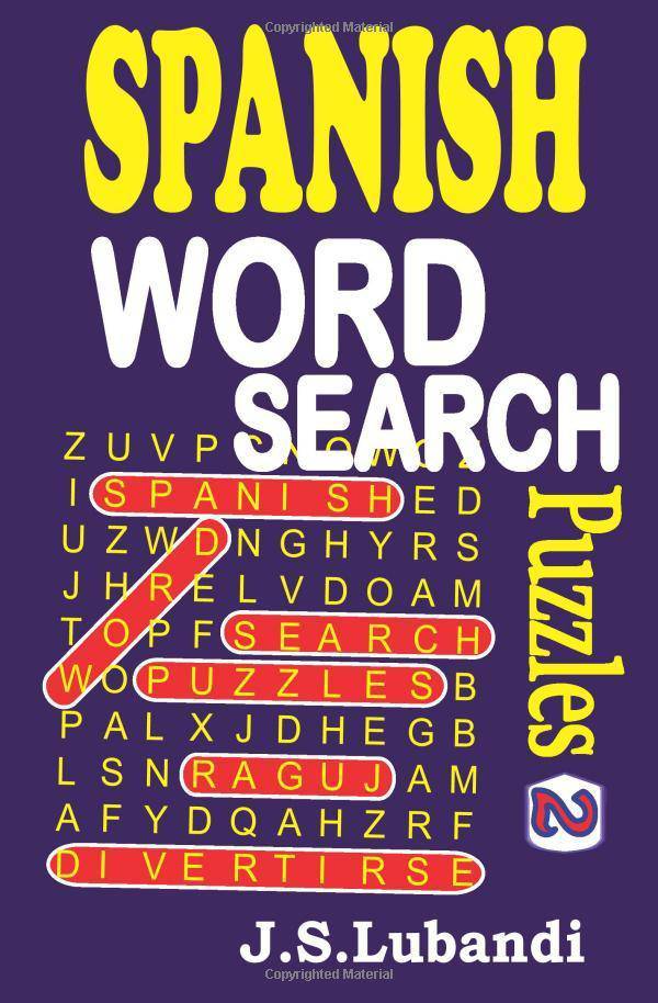 Spanish Word Search Puzzles - SureShot Books Publishing LLC
