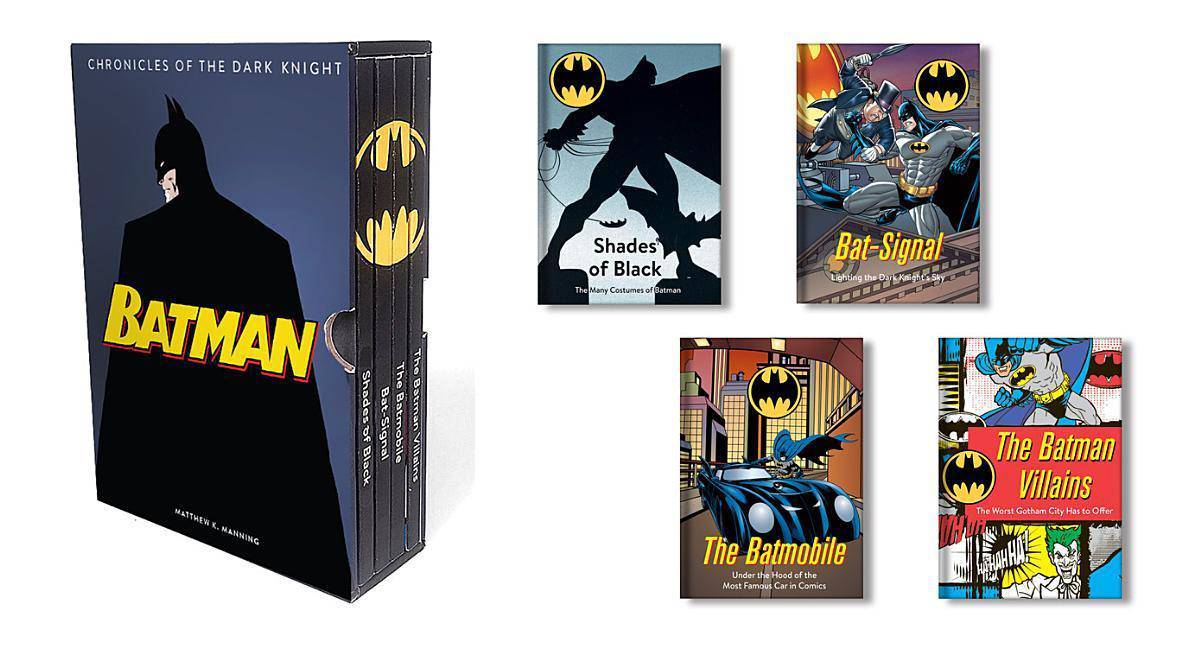 Batman: Chronicles of the Dark Knight: (4 Hardcover, Illustrated - SureShot Books Publishing LLC
