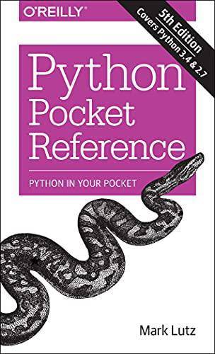 Python Pocket Reference - SureShot Books Publishing LLC