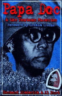 Paperback of Papa Doc & the Tontons Macoutes by Markus Wiener Publishers, featuring the book cover with Haitian imagery.