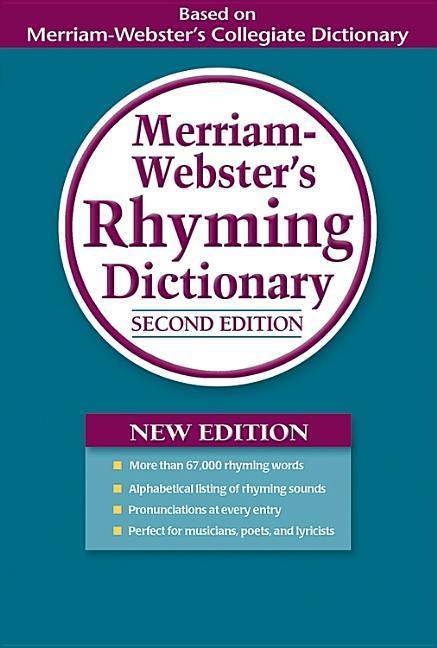 Merriam-Webster's Rhyming Dictionary - SureShot Books Publishing LLC
