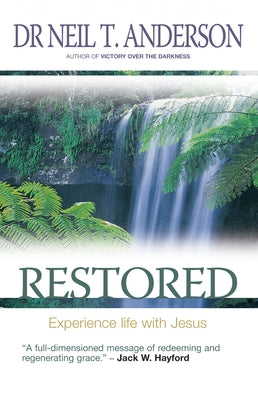 Restored: 7 Steps to Freedom in Christ paperback by Monarch Books, showing the book cover with title and author details.
