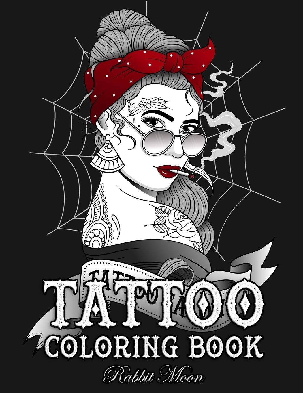 Tattoo Coloring Book - SureShot Books Publishing LLC