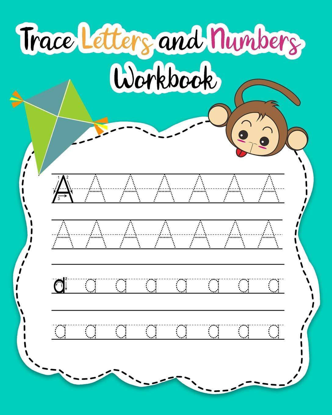 Trace Letters and Numbers Workbook - SureShot Books Publishing LLC