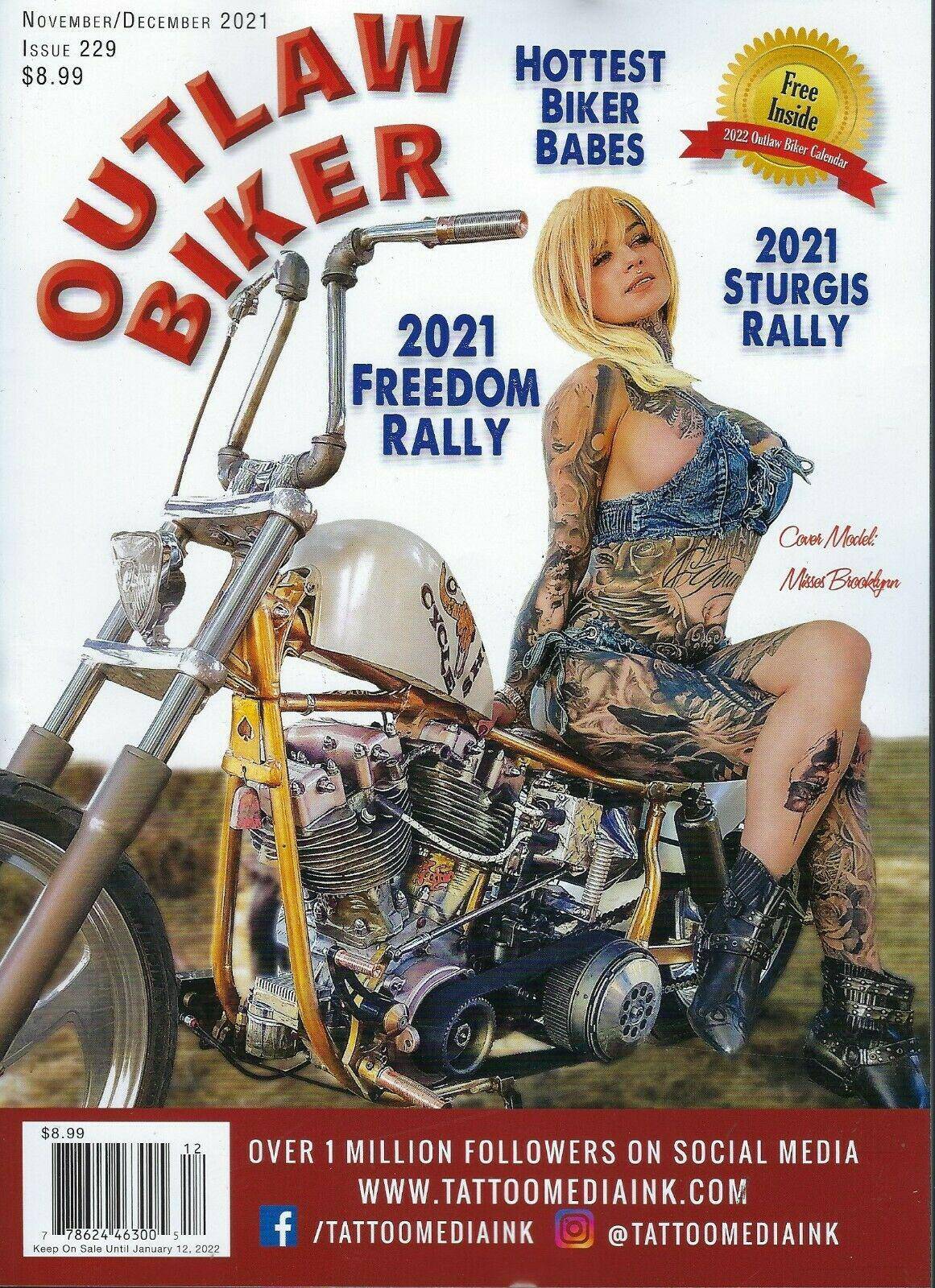 Outlaw Biker magazine Nov - SureShot Books Publishing LLC