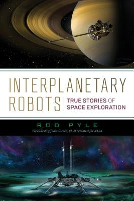 Paperback book titled Interplanetary Robots by Prometheus Books featuring space exploration and robotic missions on the cover.