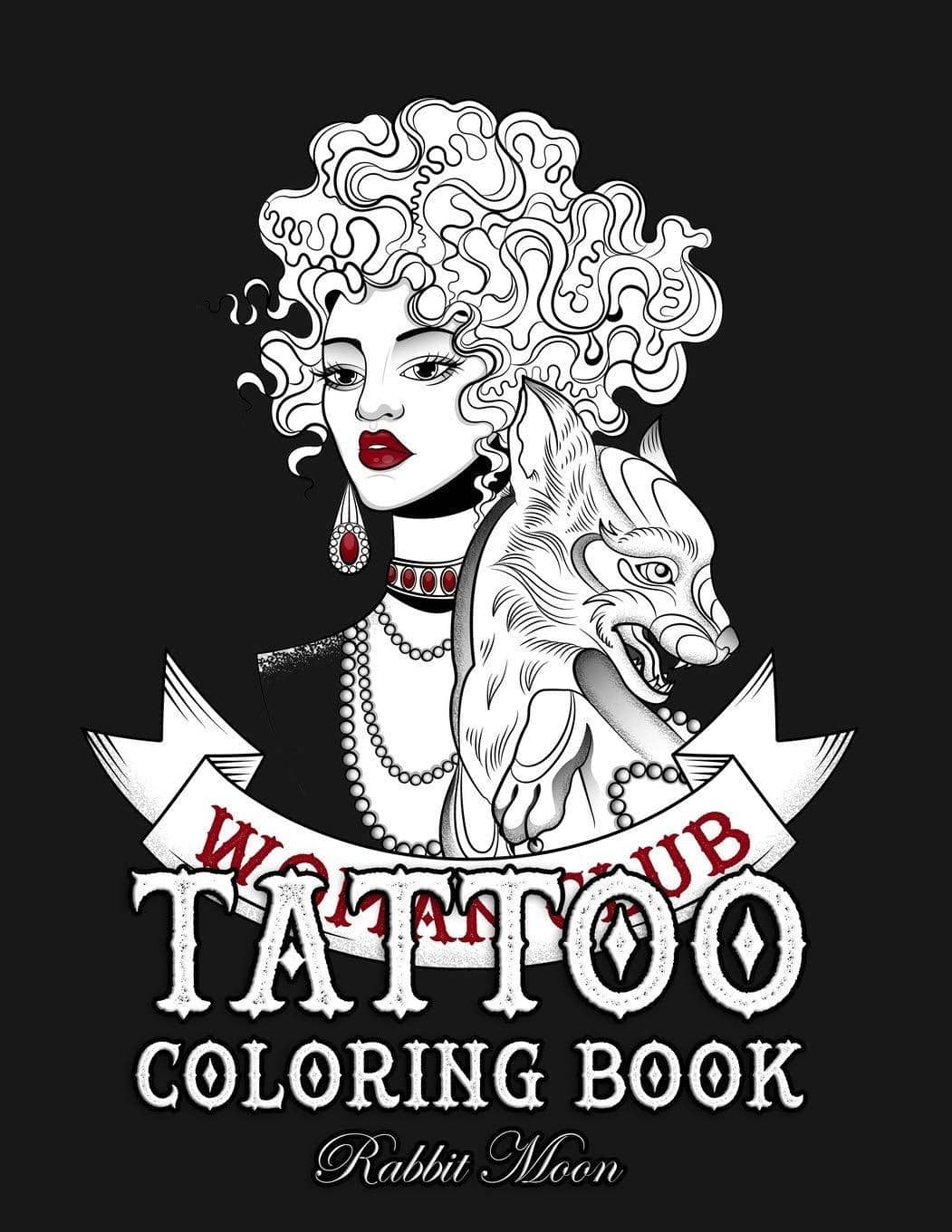 Tattoo Coloring Book - SureShot Books Publishing LLC