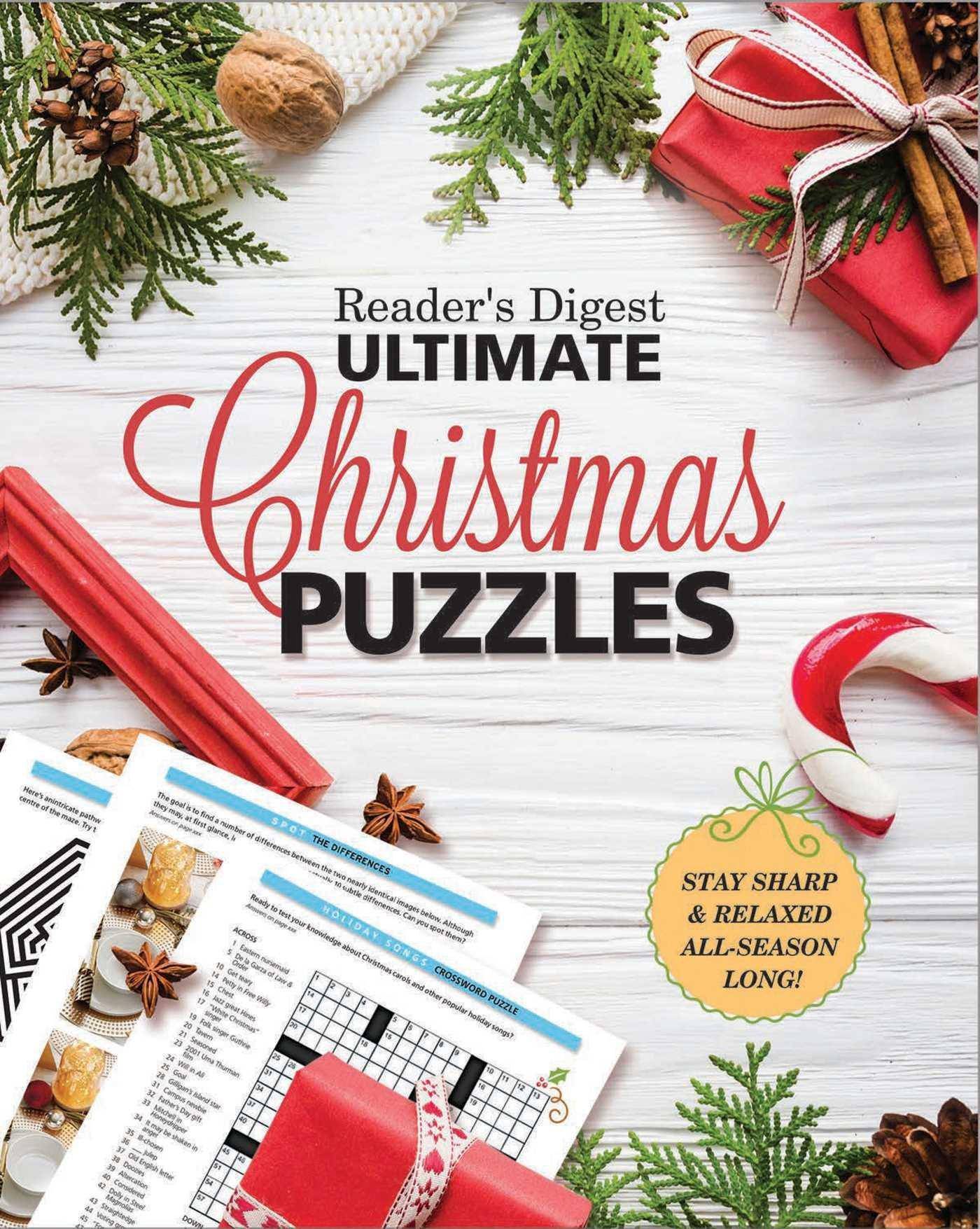 Reader's Digest Ultimate Christmas Puzzles: Stay Sharp and Focused All Season Long! Games-Puzzles-Word Games Reader's Digest