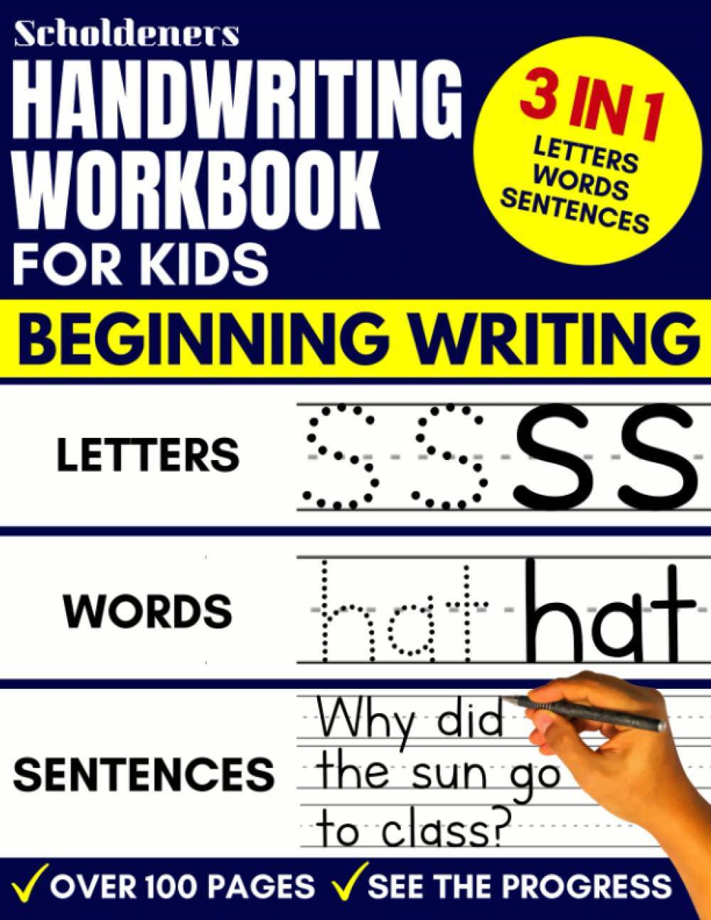 Handwriting Workbook for Kids - SureShot Books Publishing LLC