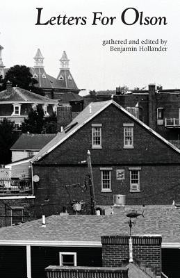 Paperback titled "Letters For Olson" by Spuyten Duyvil Publishing, featuring a cover with handwritten letters and vintage design elements.