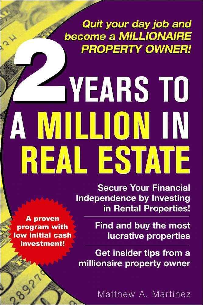 2 Years to a Million in Real Estate - SureShot Books Publishing LLC