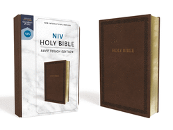 NIV, Holy Bible, Soft Touch Edition, Imitation Leather, Brown, C - SureShot Books Publishing LLC