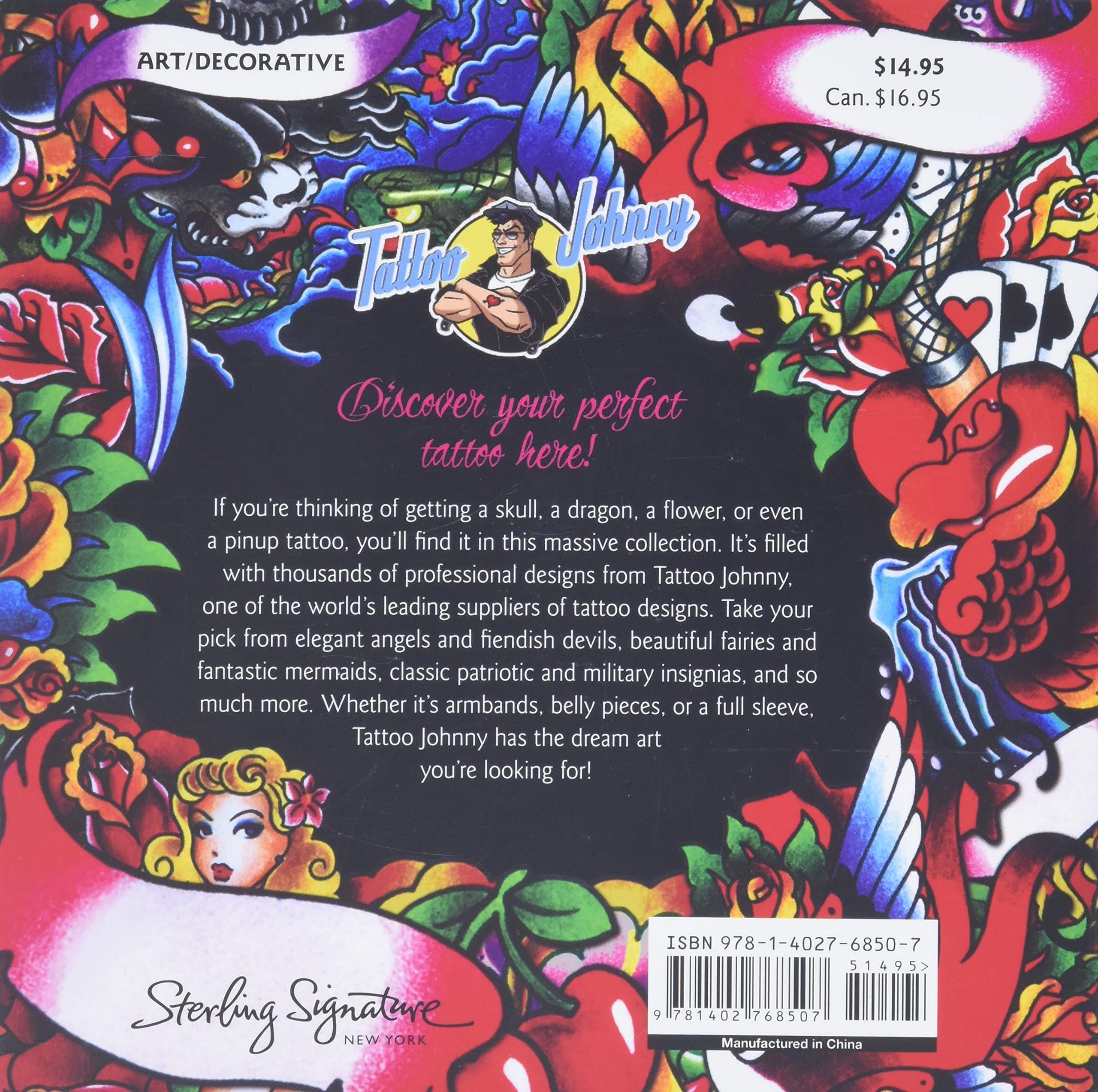 Tattoo Johnny: 3,000 Tattoo Designs | SureShot Books Publishing LLC