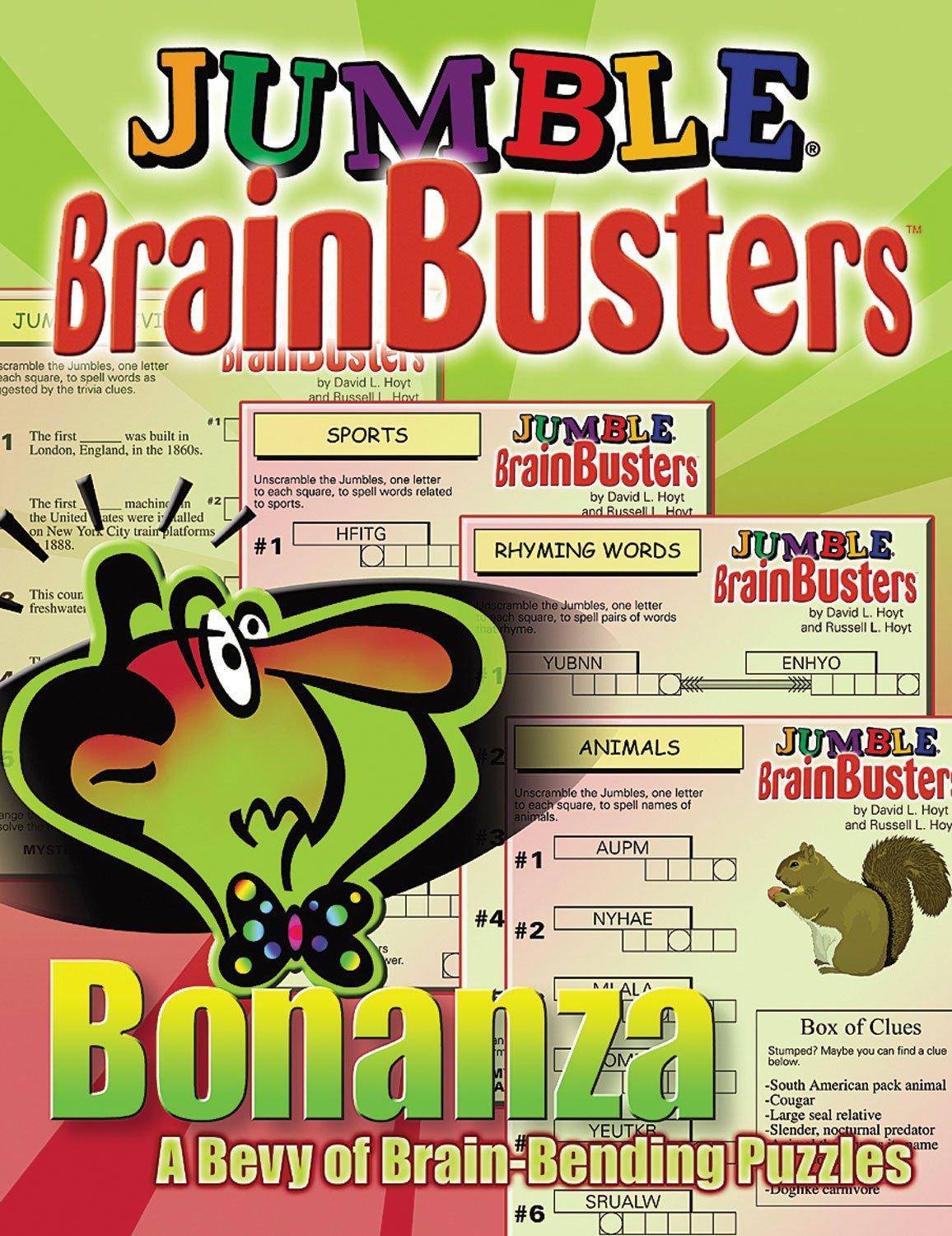 Jumble(r) Brainbusters(tm) Bonanza Games-Puzzles-Word Games Tribune Media Services