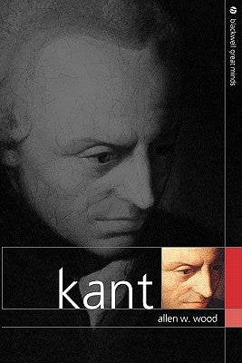 Paperback Kant book by Wiley-Blackwell with a plain cover and visible spine, resting on a flat surface.