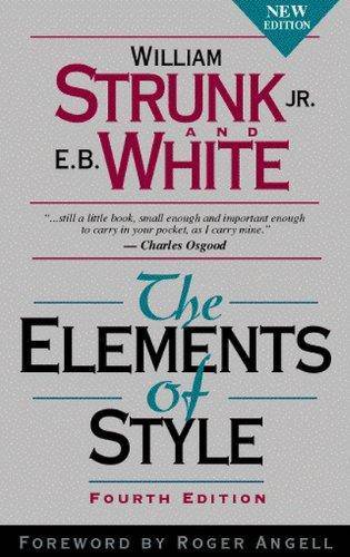 The Elements of Style, Fourth Edition - SureShot Books Publishing LLC