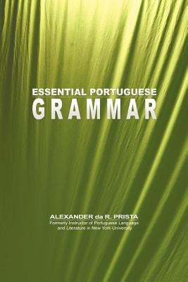 Paperback of Essential Portuguese Grammar by Snowball Publishing, featuring a close-up of the book's cover.