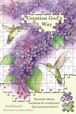 Paperback book titled "Creation God's Way" by Xulon Press, featuring a cover with a nature-themed design and the title text.